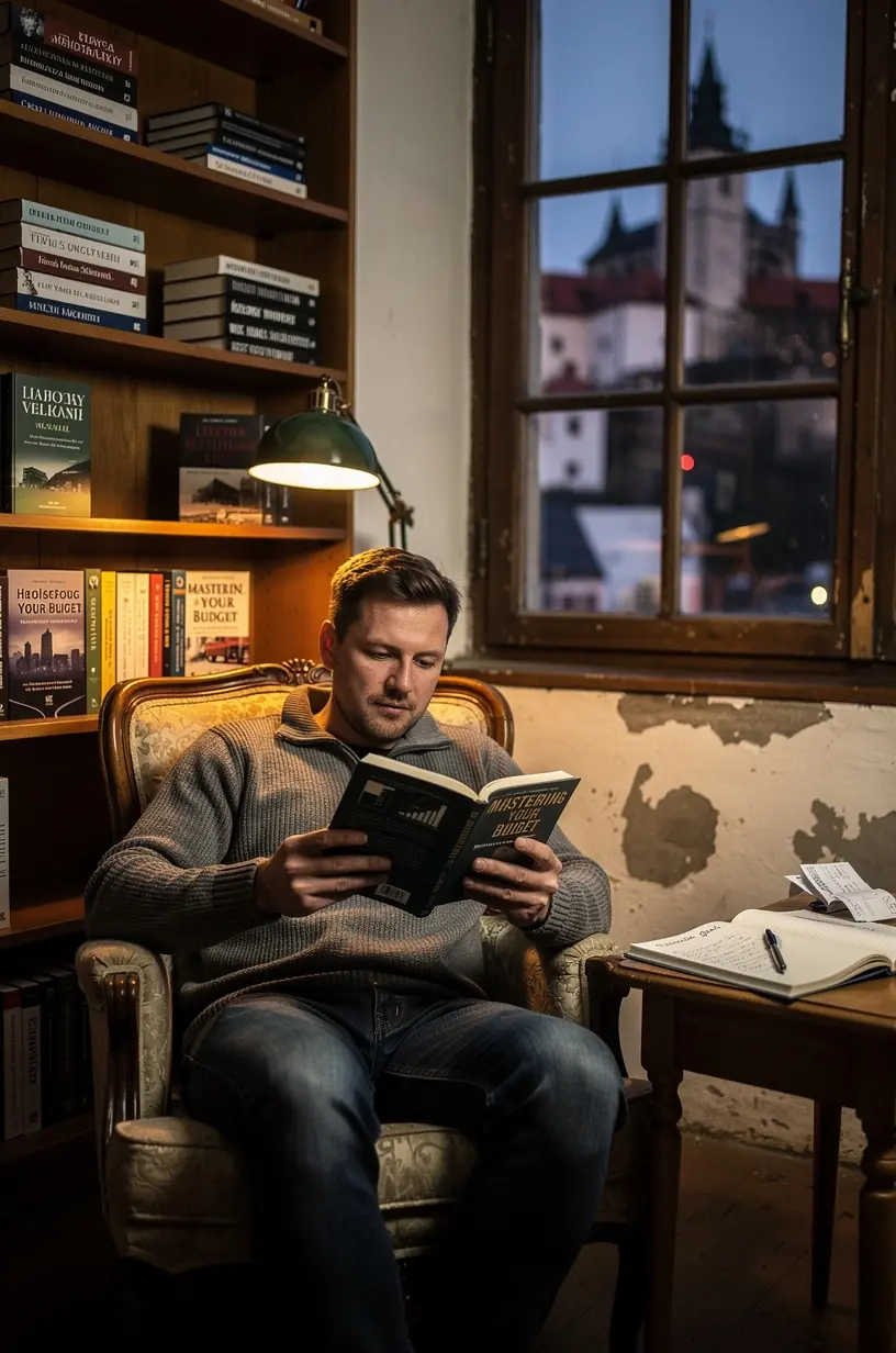 Graf zobrazující růst úspor v čase díky pravidelným kontrolám a úpravám rozpočtu